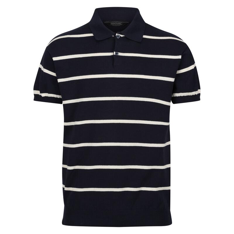 Polo ARKOSE Homme (Bleu marine / Blanc)