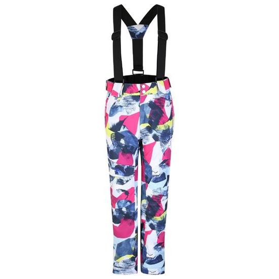 Bambini Astratta Pantaloni Da Sci Dare 2B Pow Blu Tranquillo