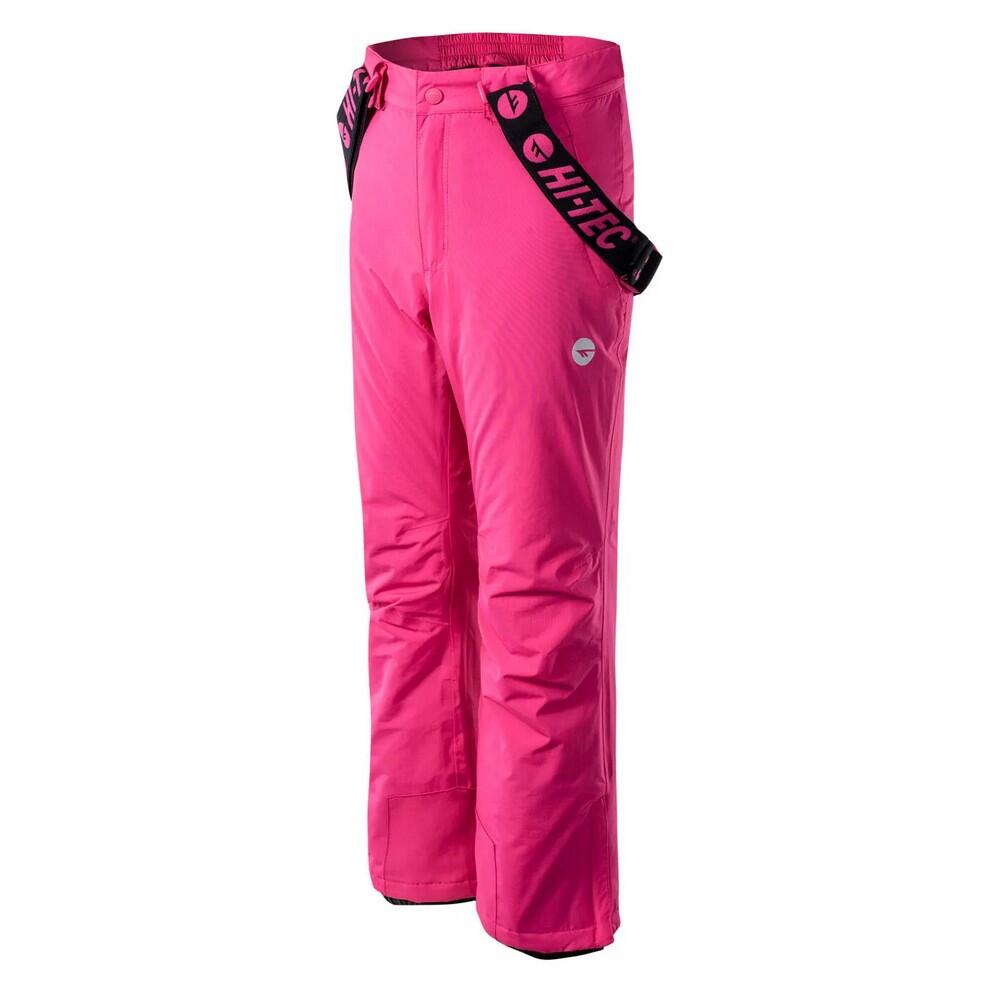 Bambini Pantaloni Da Sci Hi-Tec Darin Viola Di Barbabietola 3/3