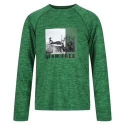 Tshirt BURNLEE ROAM FREE Enfant (Vert Des Champs)