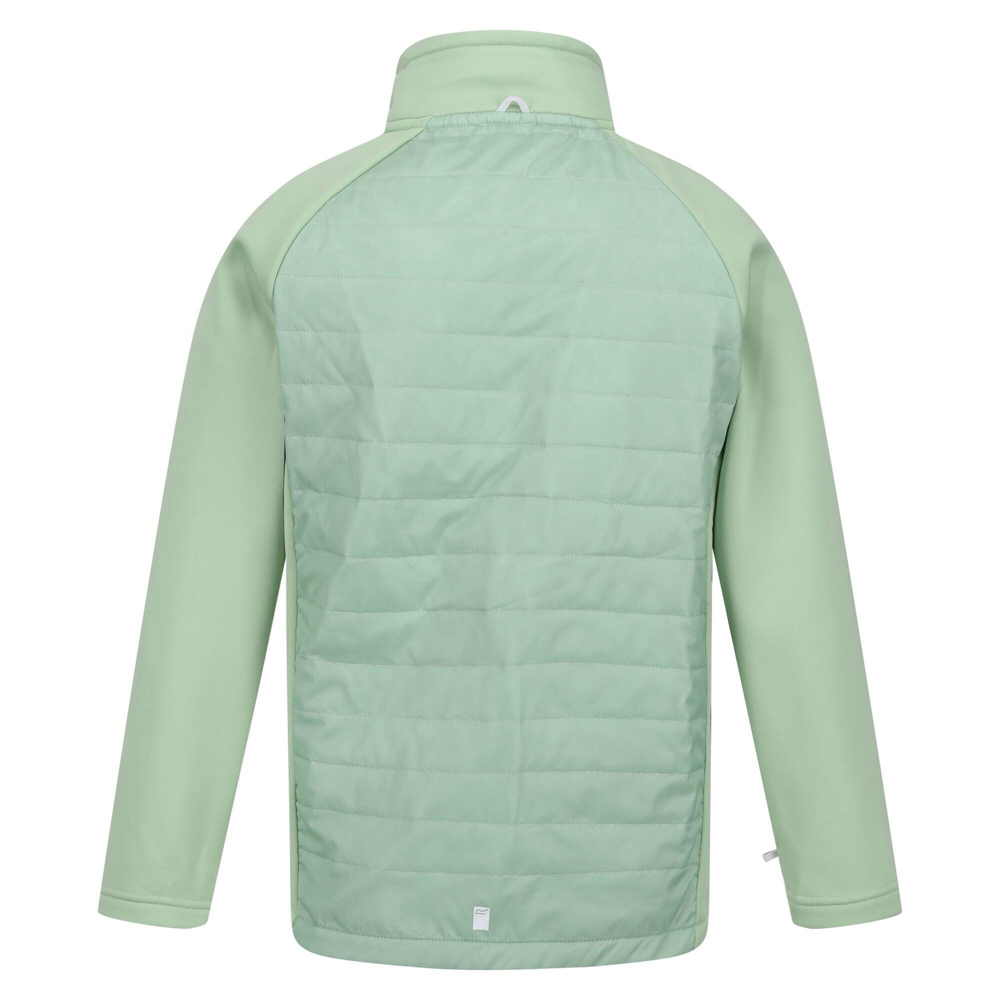 Childrens/Kids Hydrate VIII 3 in 1 Waterproof Jacket (Quiet Green/Seal Grey) 4/5