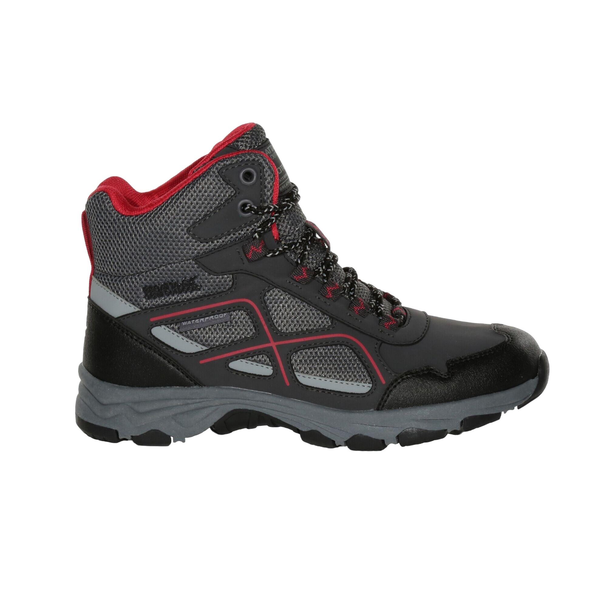 Wanderstiefel "Lady Vendeavour" Damen Asche/Pinker Trank 3/5