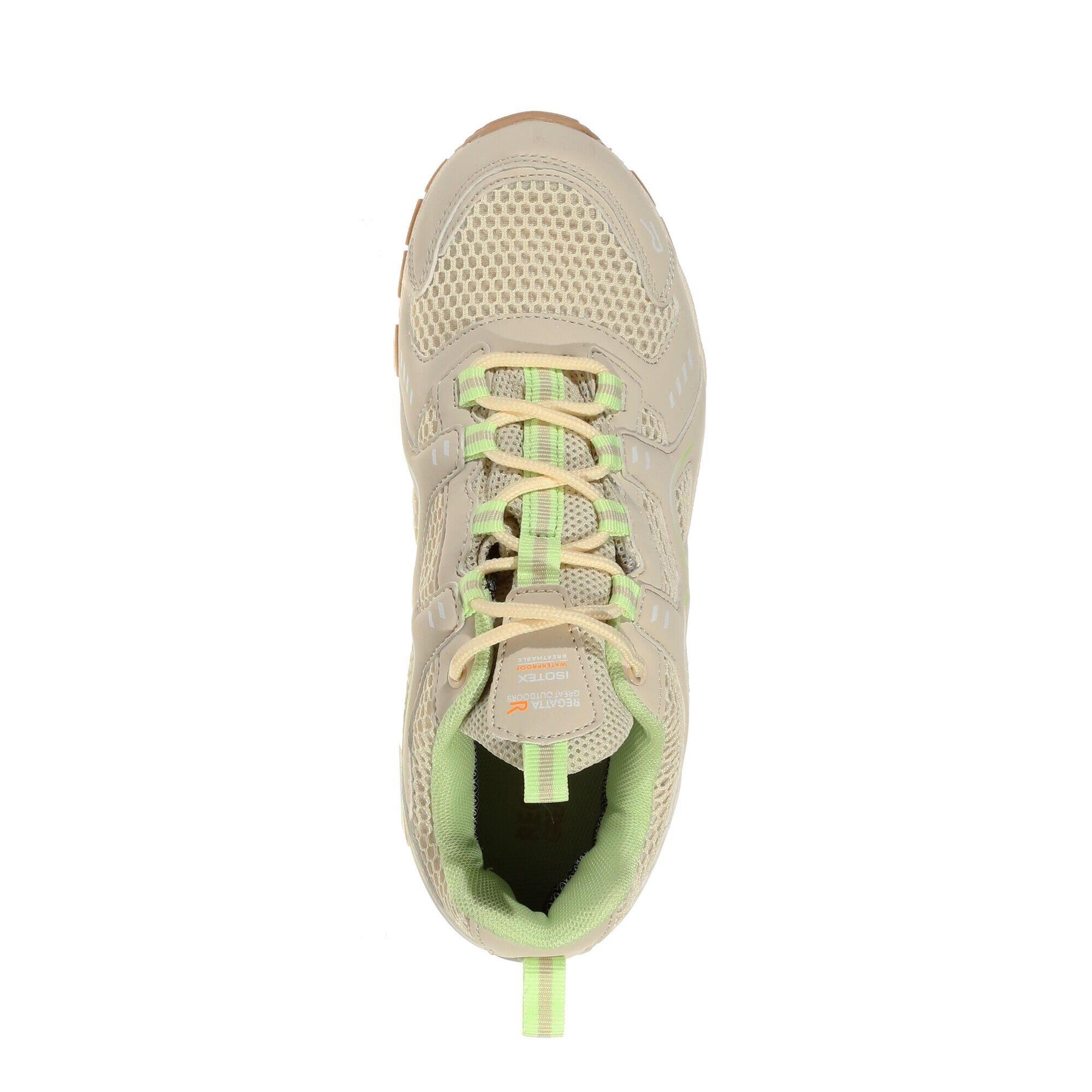 Womens/Ladies Vendeavour Walking Shoes (Barley White/Lime Green) 4/5