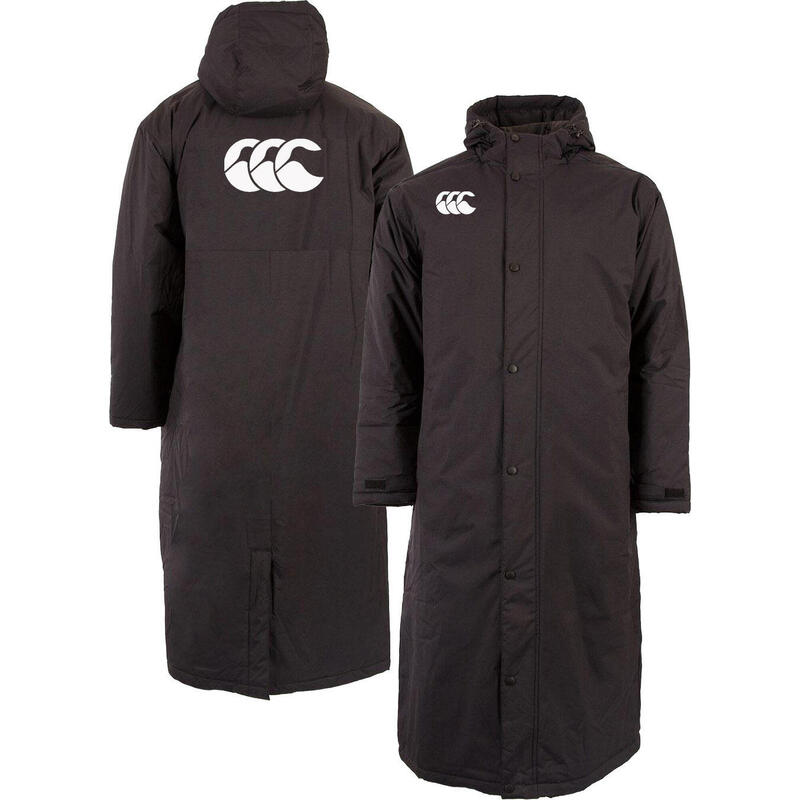 Veste de rugby déperlante - hommes Adultes Noir