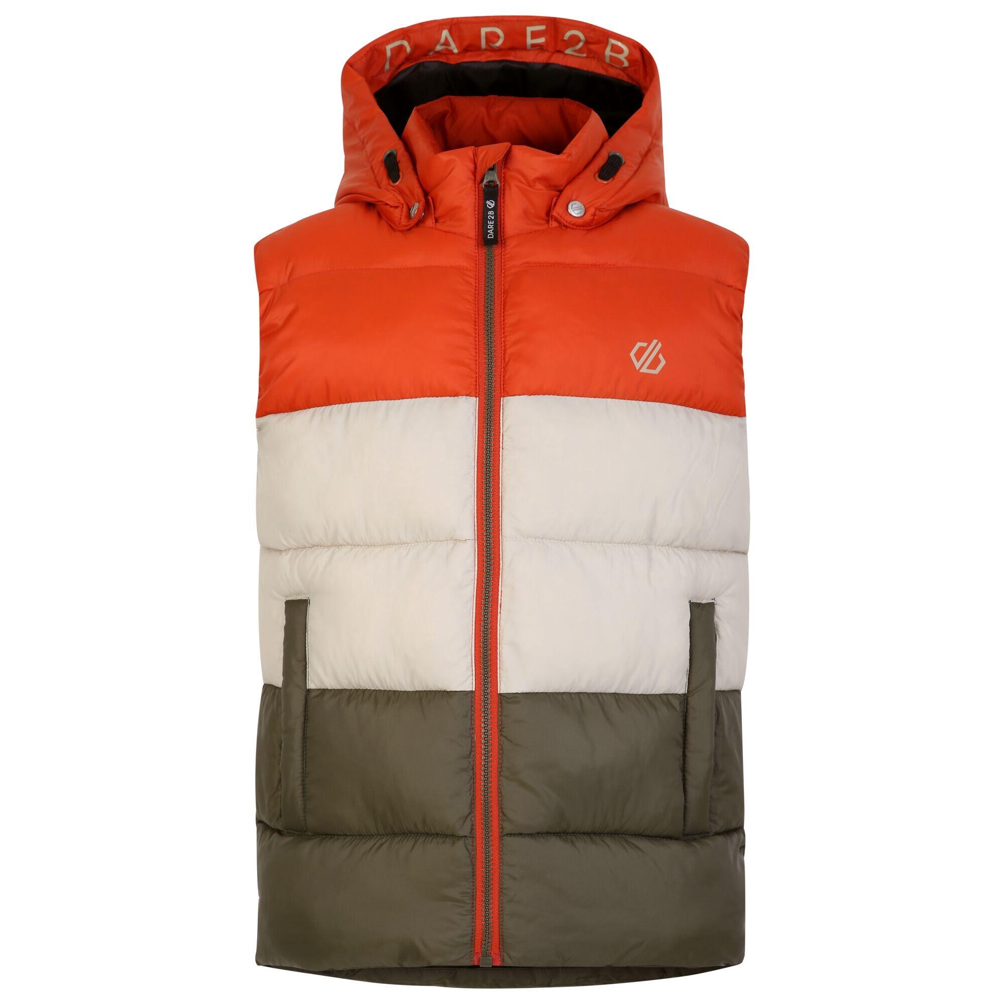 Regatta - Veste Sans Manches Jolly Enfant (thé Rooibos / Vert Lichen) - Gilet Sans Manche - Rouge|vert -  3 À 4 Ans - Decathlon