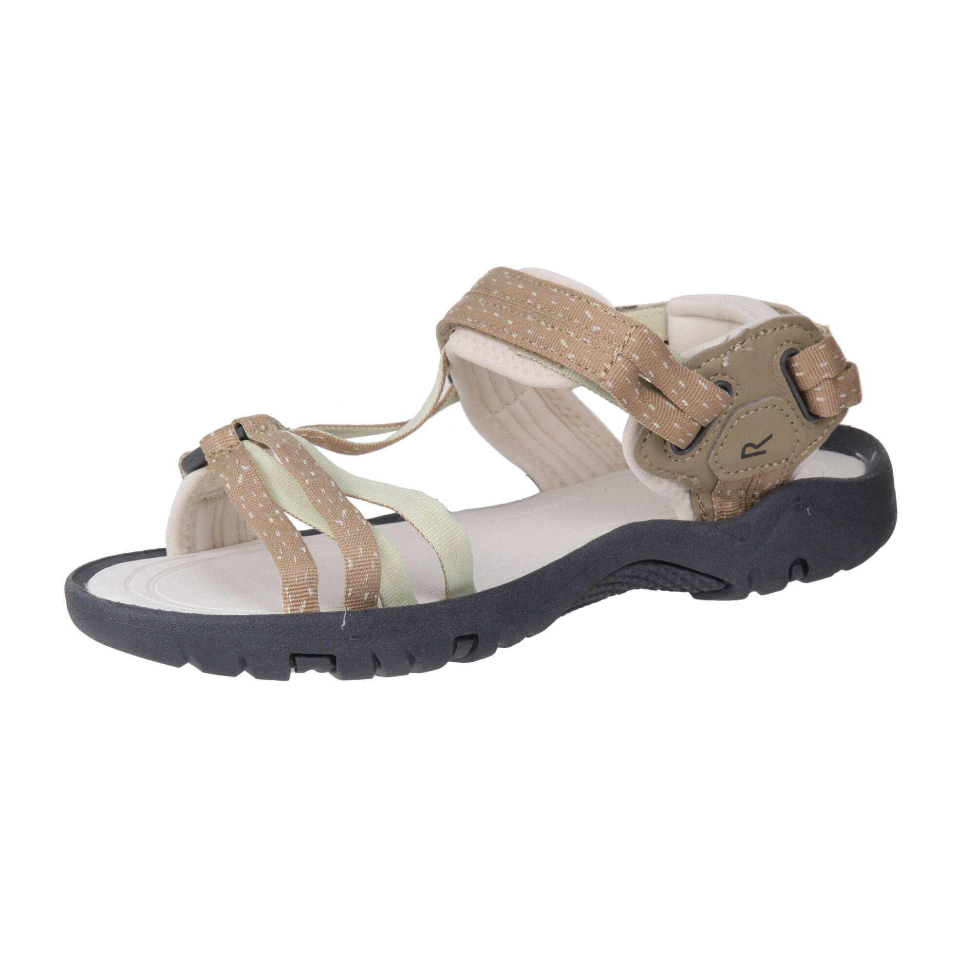 Womens/Ladies Java Evo Sandals (Sesame/Lime Green) 3/5