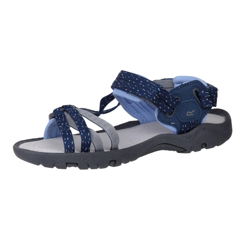 Sandalias Java Evo para Mujer Azul Ópalo, Azul Polvo