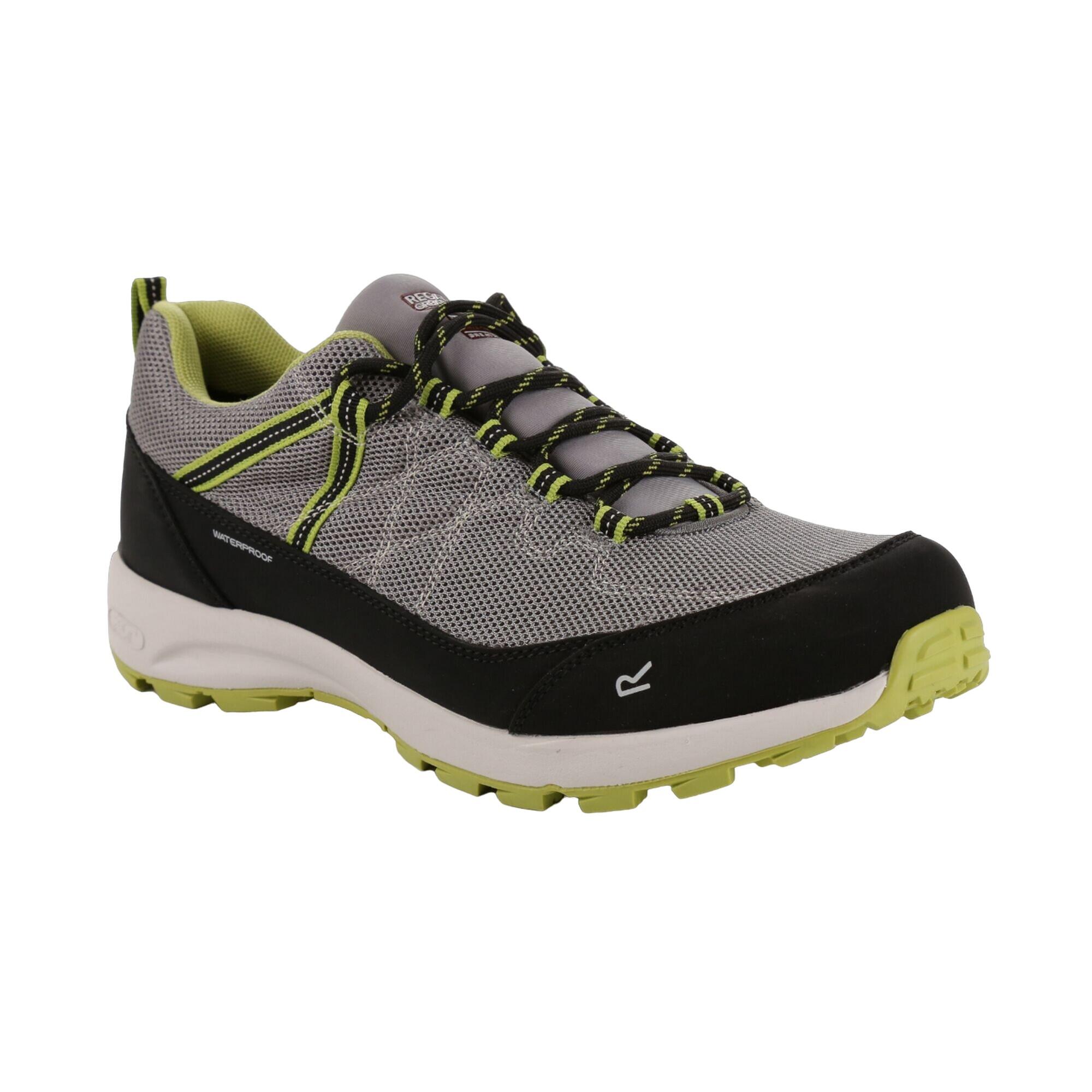 REGATTA Mens Samaris Lite II Low Walking Boots (Raincloud/Oasis Green)