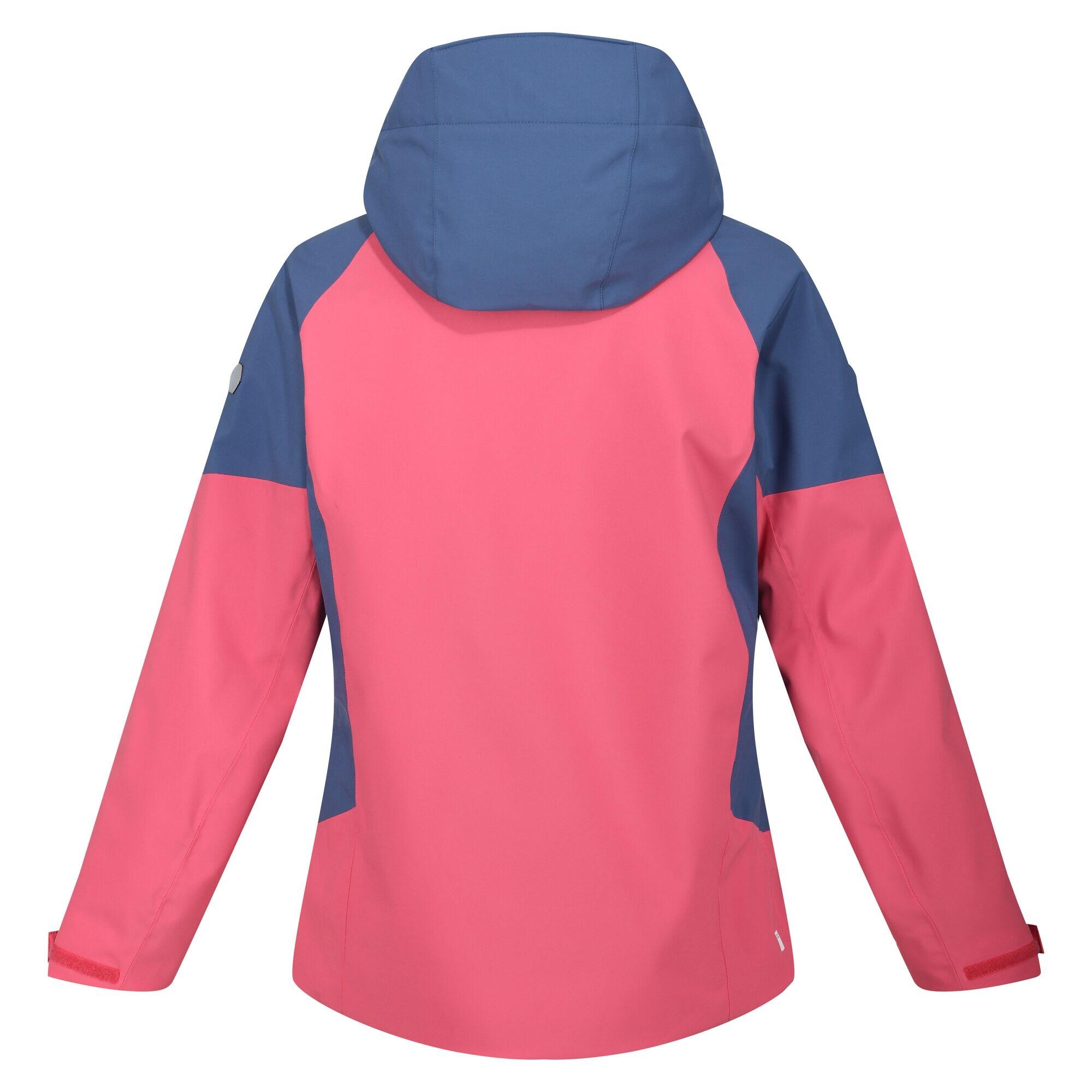 Women's BOSFIELD waterproof jacket (Pink / Denim)