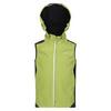 Kinder/Kids Zuurstof VI Lichtgewicht Gilet met Capuchon (Groen Alg/Seal Grijs)