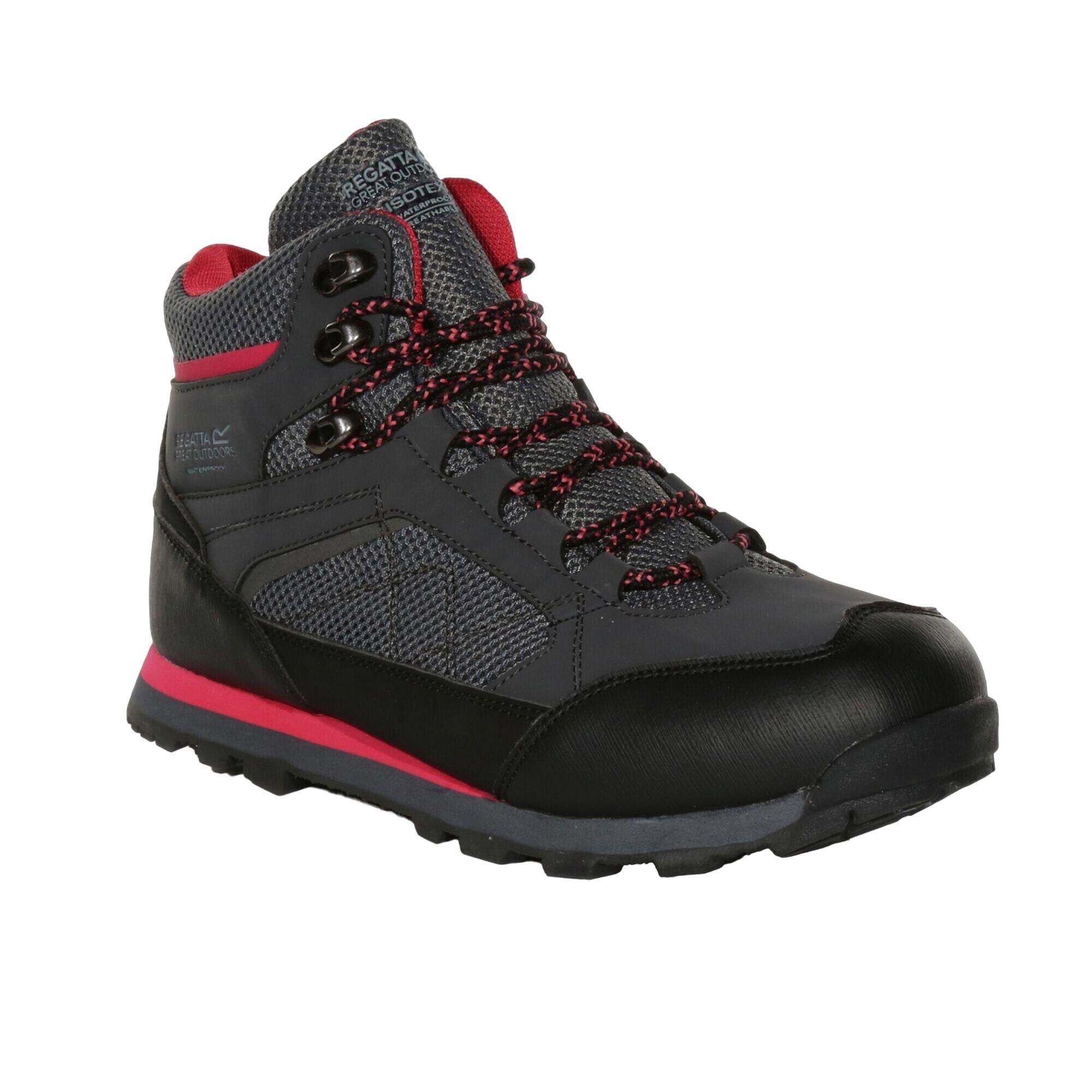 REGATTA Womens/Ladies Lady Vendeavour Pro Walking Boots (Ash/Pink Potion)