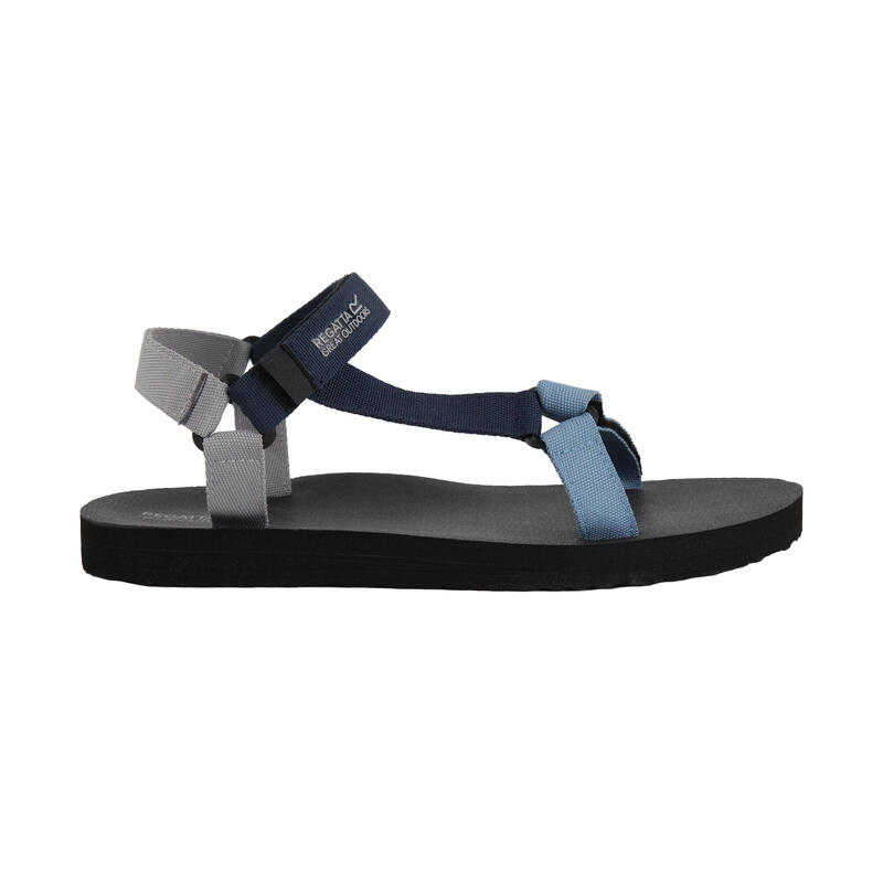 Heren Vendeavour Contrast Sandalen (Blauw blok/Zwart)