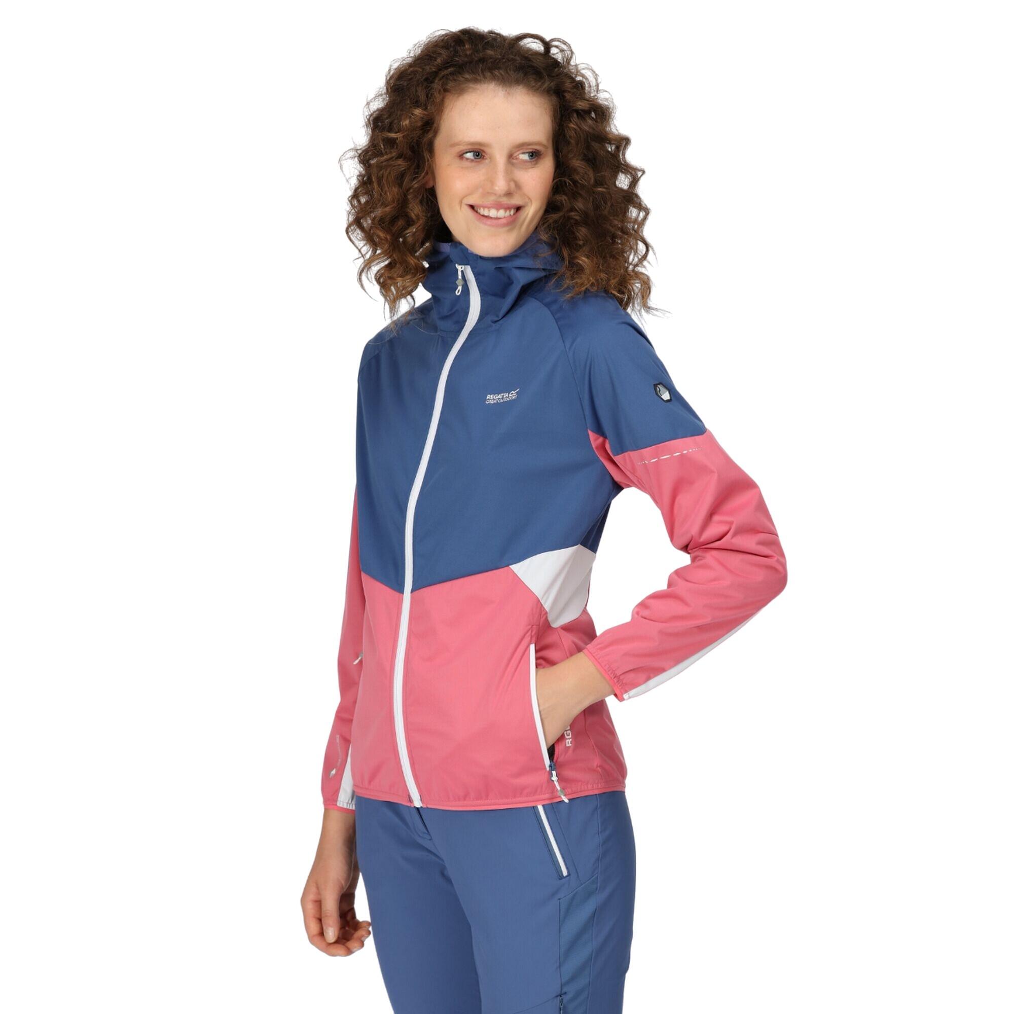 TARVOS Giacca softshell da donna (Rosa / Denim)