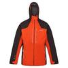 Veste imperméable RADDICK Homme (Rouge orangé / Cendre)