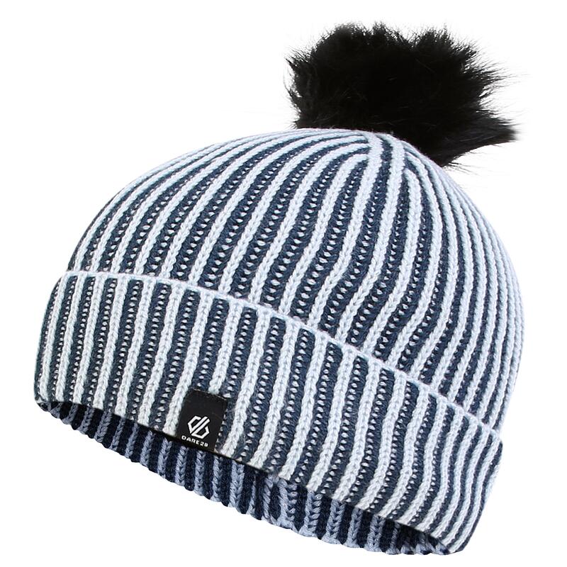 Cappello A Cuffia Contrasto Bambini Dare 2B Ding Blu Tranquillo Chiaro Di Luna