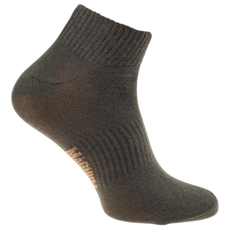 Meias Mezer Ankle Socks (Conjunto de 3) Azeitona