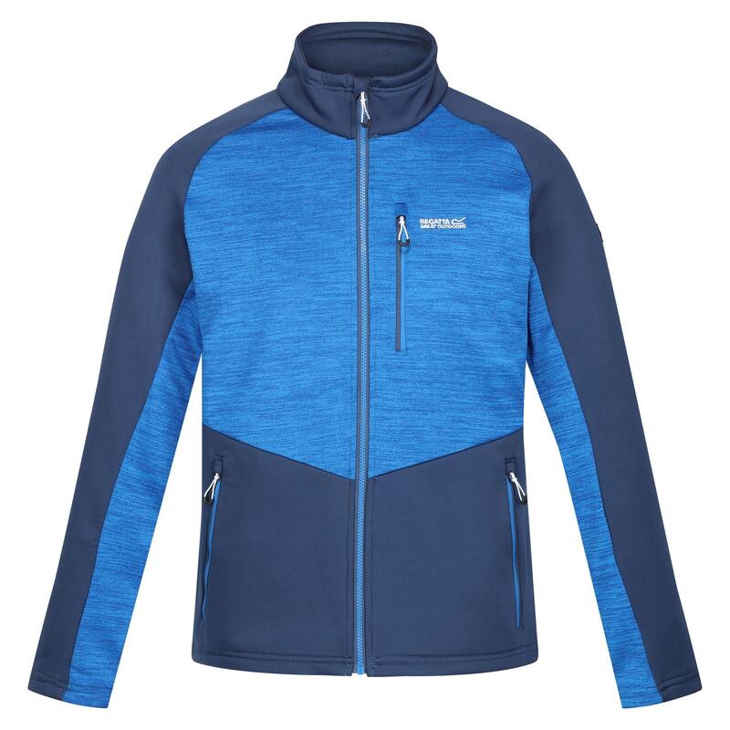 Giacca Soft Shell Uomo Regatta Farson II Blu Ammiraglio Blu Sky Diver