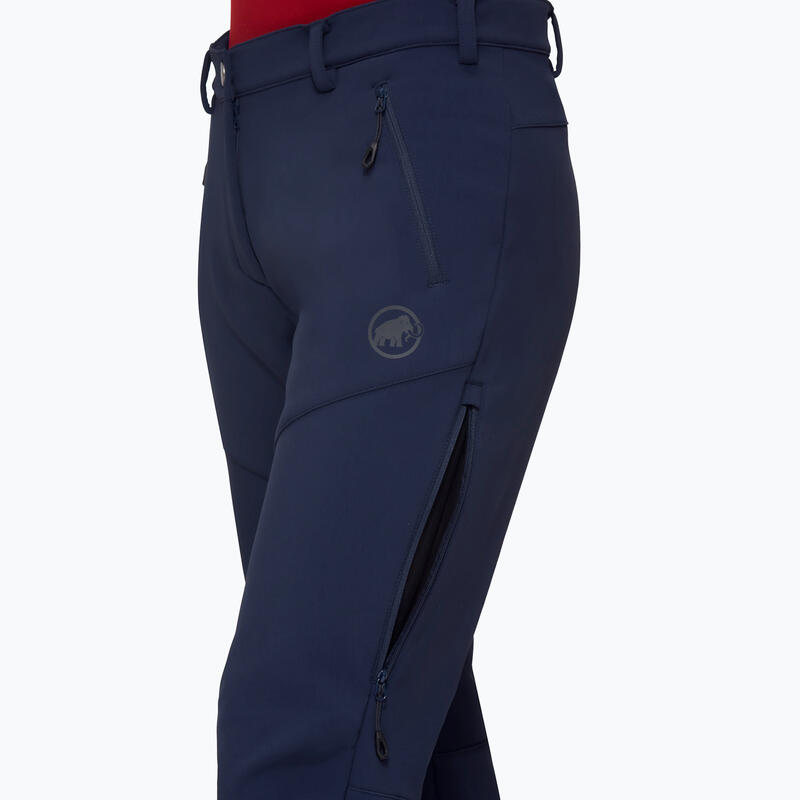 Pantaloni softshell de damă Mammut Winter Hiking SO