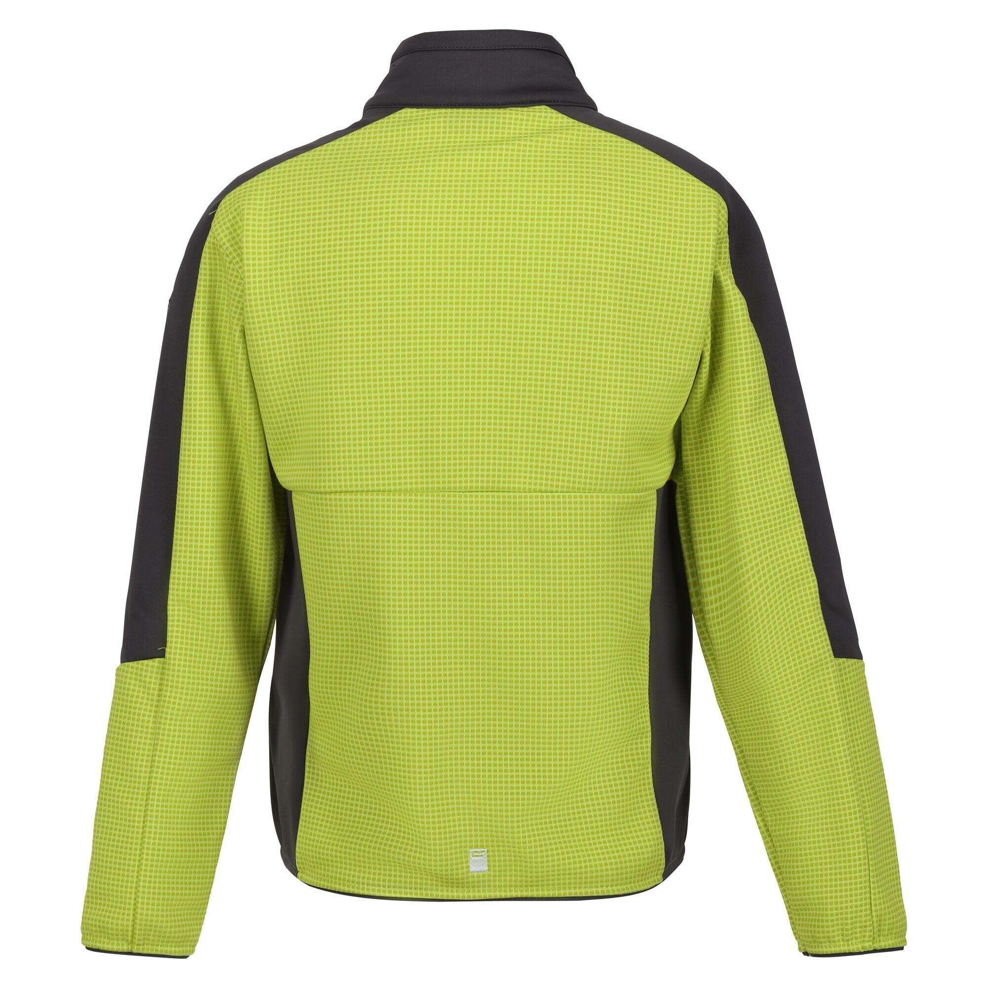 Childrens/Kids Highton II Fleece Jacket (Green Algae/Seal Grey) 2/5