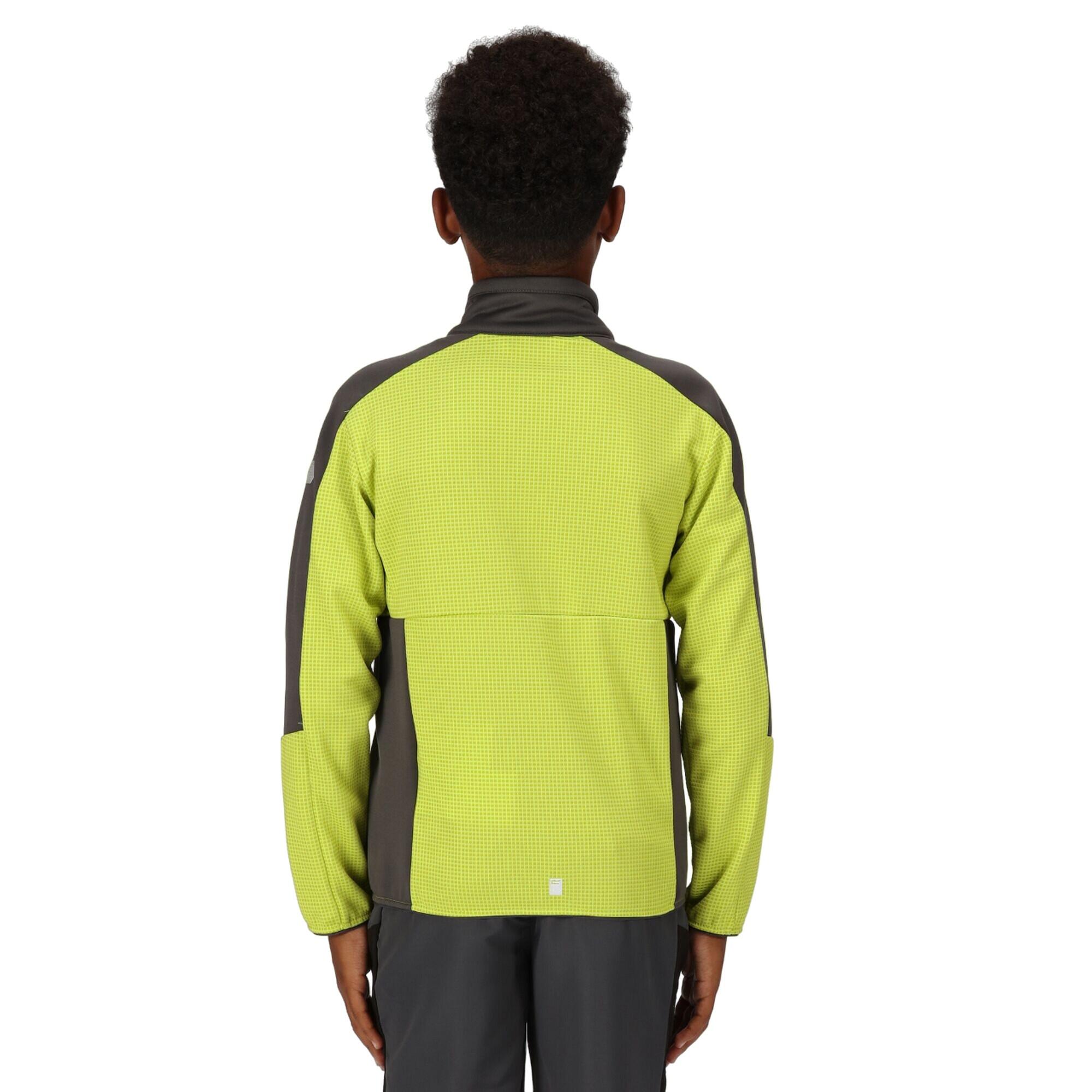 Childrens/Kids Highton II Fleece Jacket (Green Algae/Seal Grey) 4/5