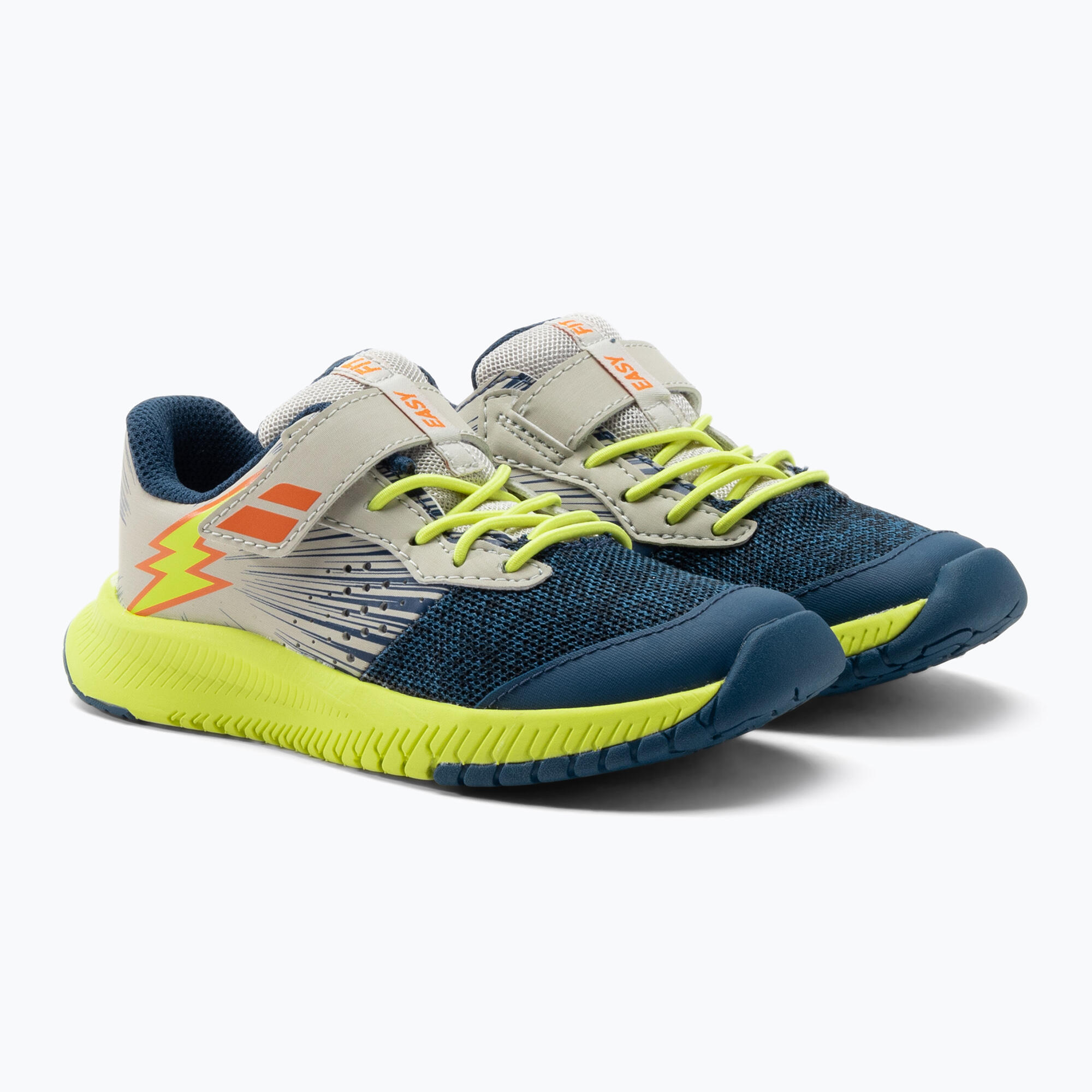 Chaussures Garçon Babolat Pulsion All Court Blanc Et Bleu 32s21518 4087 5/5