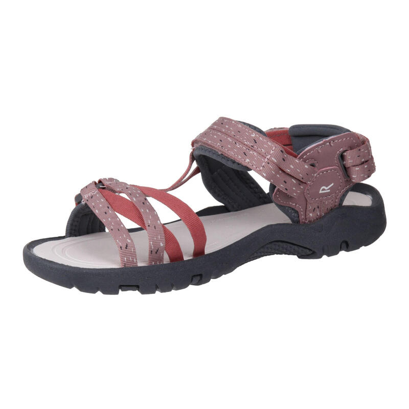 Sandalen "Java Evo" Damen Dunkelrosa/Terrakotta