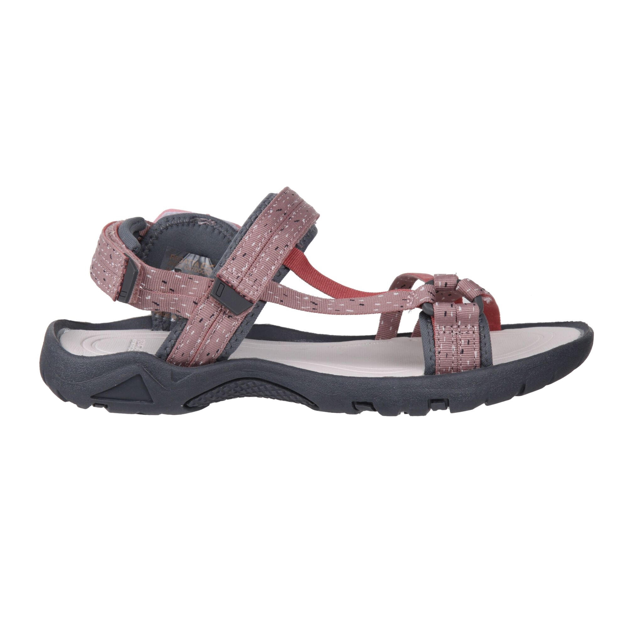 Womens/Ladies Java Evo Sandals (Dusky Rose/Terracotta) 4/5