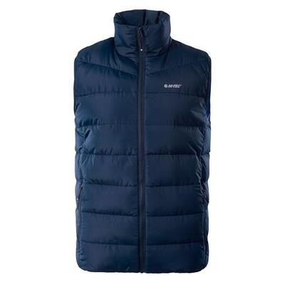 Heren sanis gewatteerd gilet (zwart)