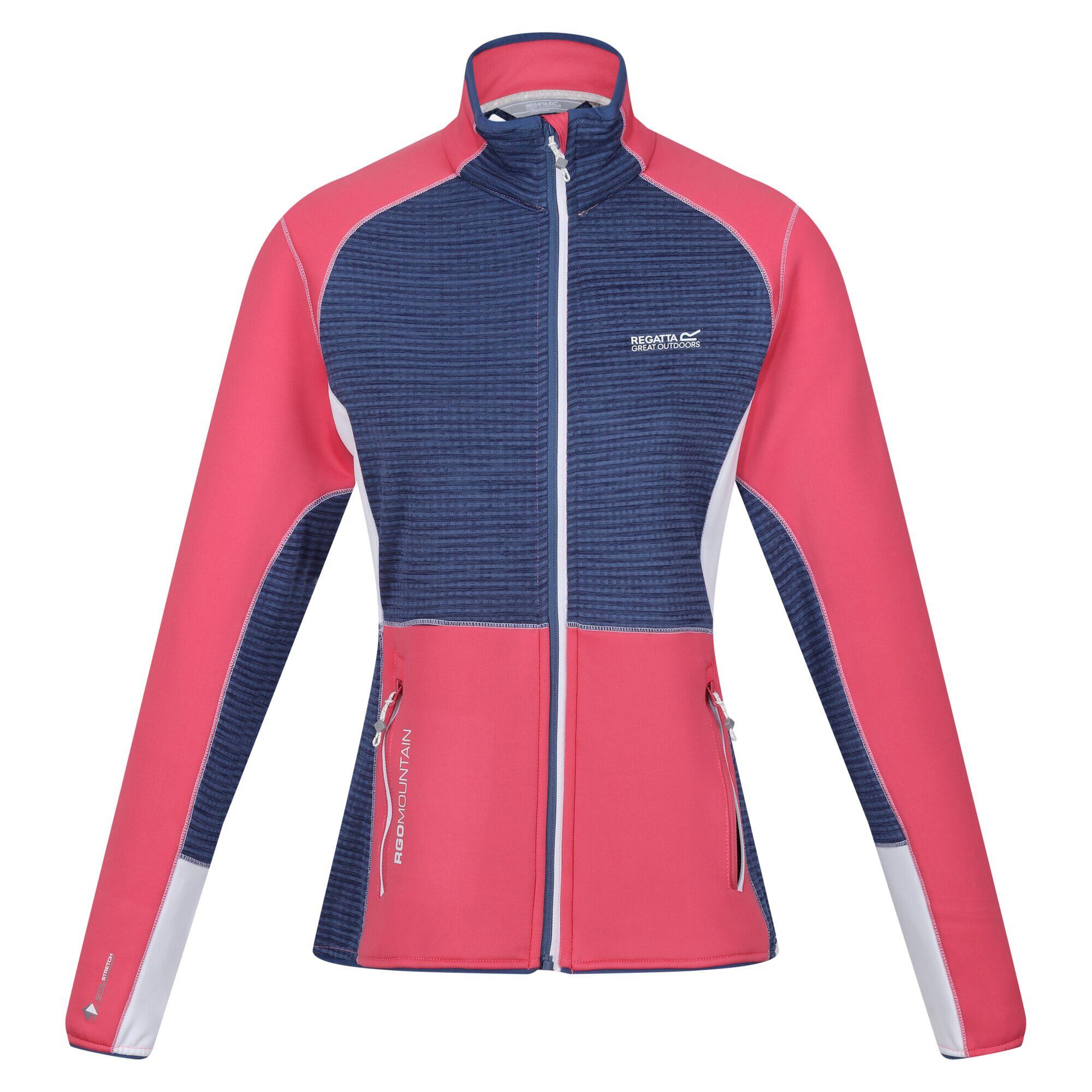 Women's YARE softshell jacket (Pink / Denim)