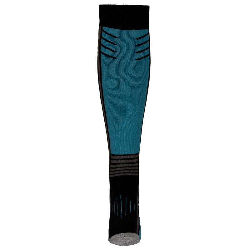 Chaussettes de ski ICY Adulte (Noir / Bleu gris)