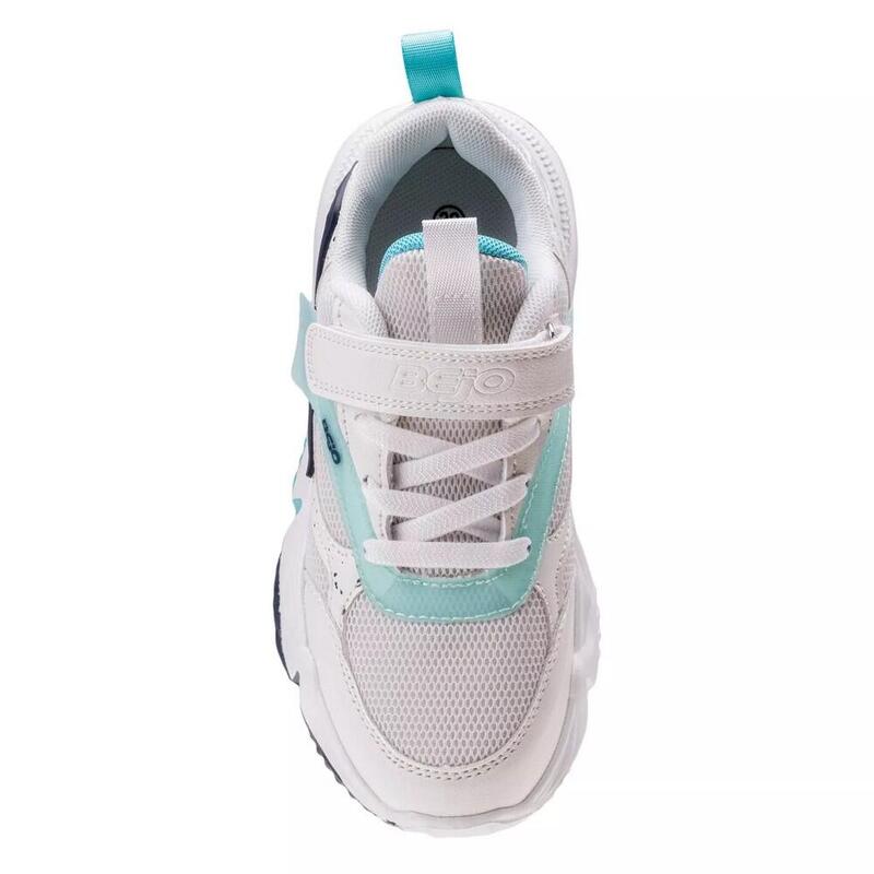 Scarpe Sportive Ragazze Bejo Maggie Bianco Turchese Chiaro