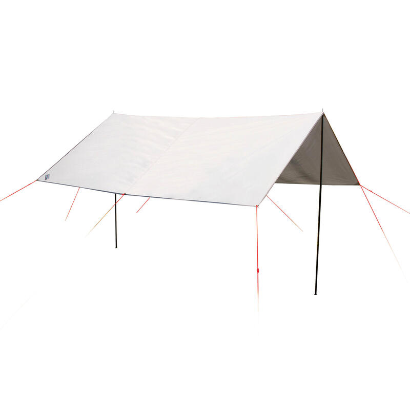 Capri 3.0 Tarp Sonnensegel Camping Vor Zelt Plane UV80 Schutz 3 m
