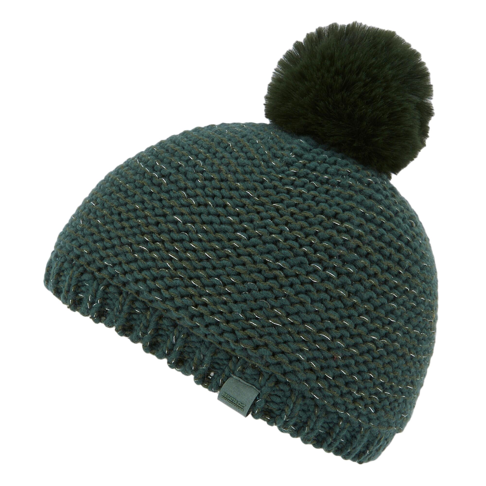 "Lorelai V" Mütze für Damen Dunkelwaldgrün 2/4
