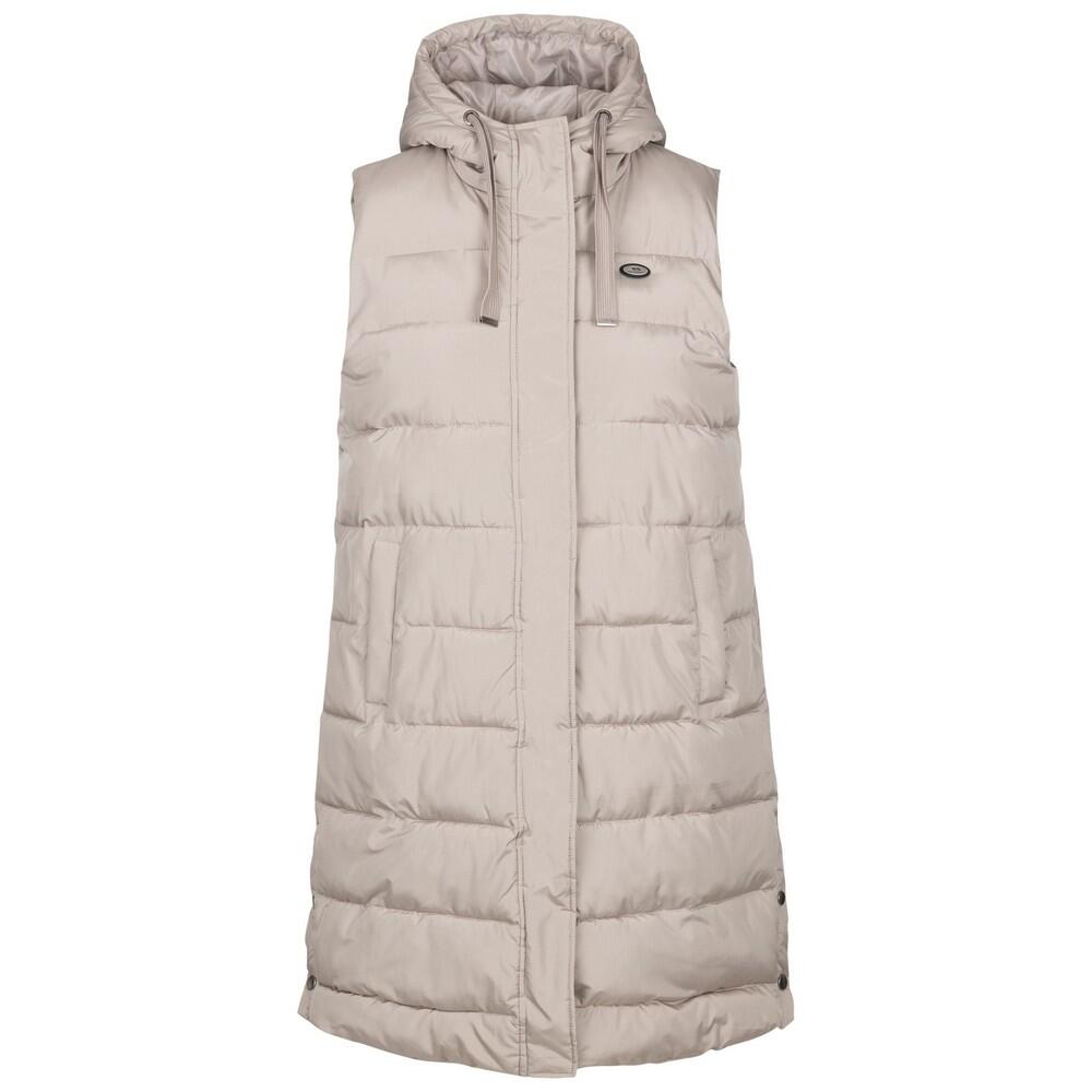 TRESPASS Womens/Ladies Leona Quilted Gilet (Vintage Khaki)