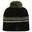 Gorro Beanie Thinker II de Rayas de Punto para Hombre Verde Linchen, Arcilla