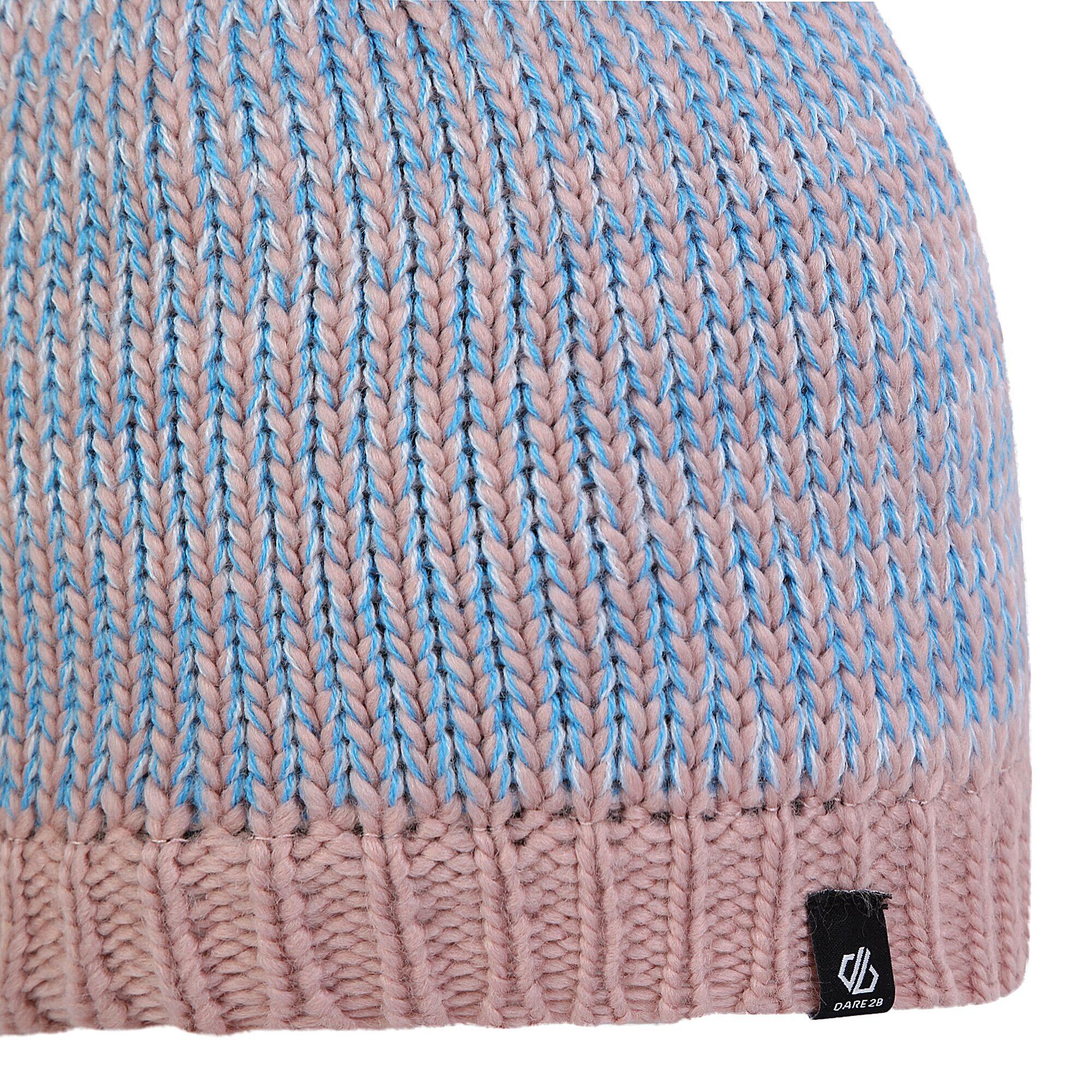 Childrens/Kids Imagination II Beanie (Quiet Blue/Swedish Blue) 3/4