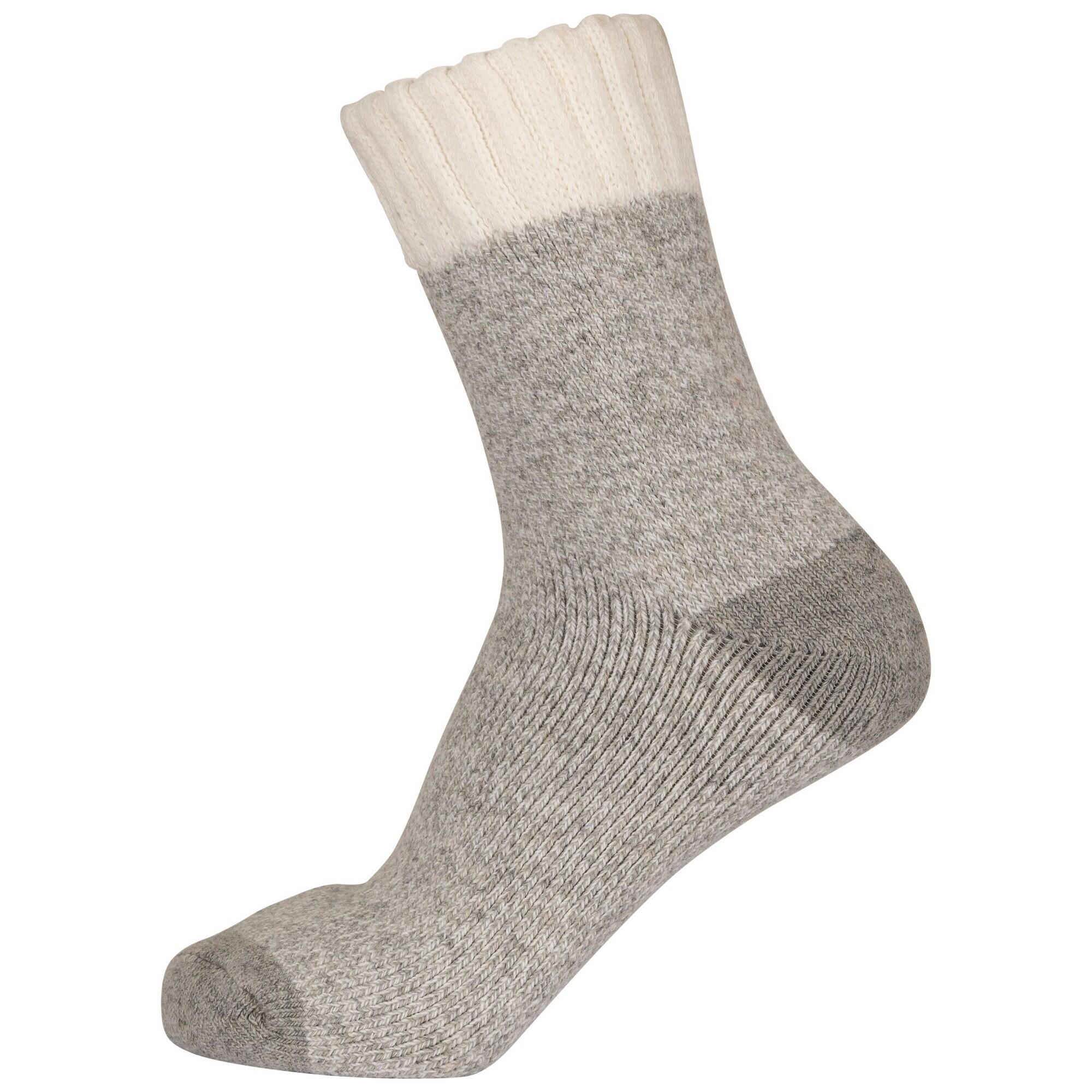 Chaussettes INIGO Adulte (Gris / Pourpre Chiné) 3/5