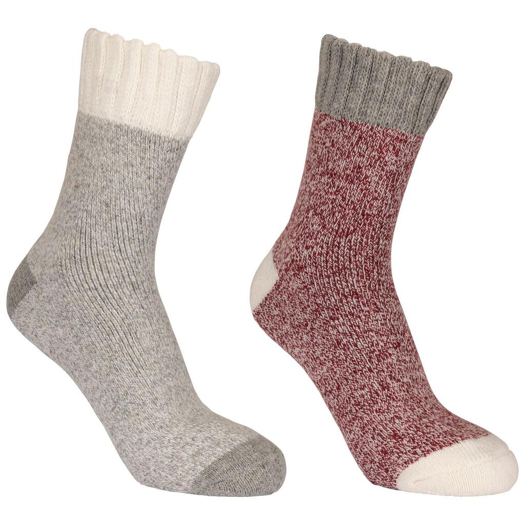 GREY / RED