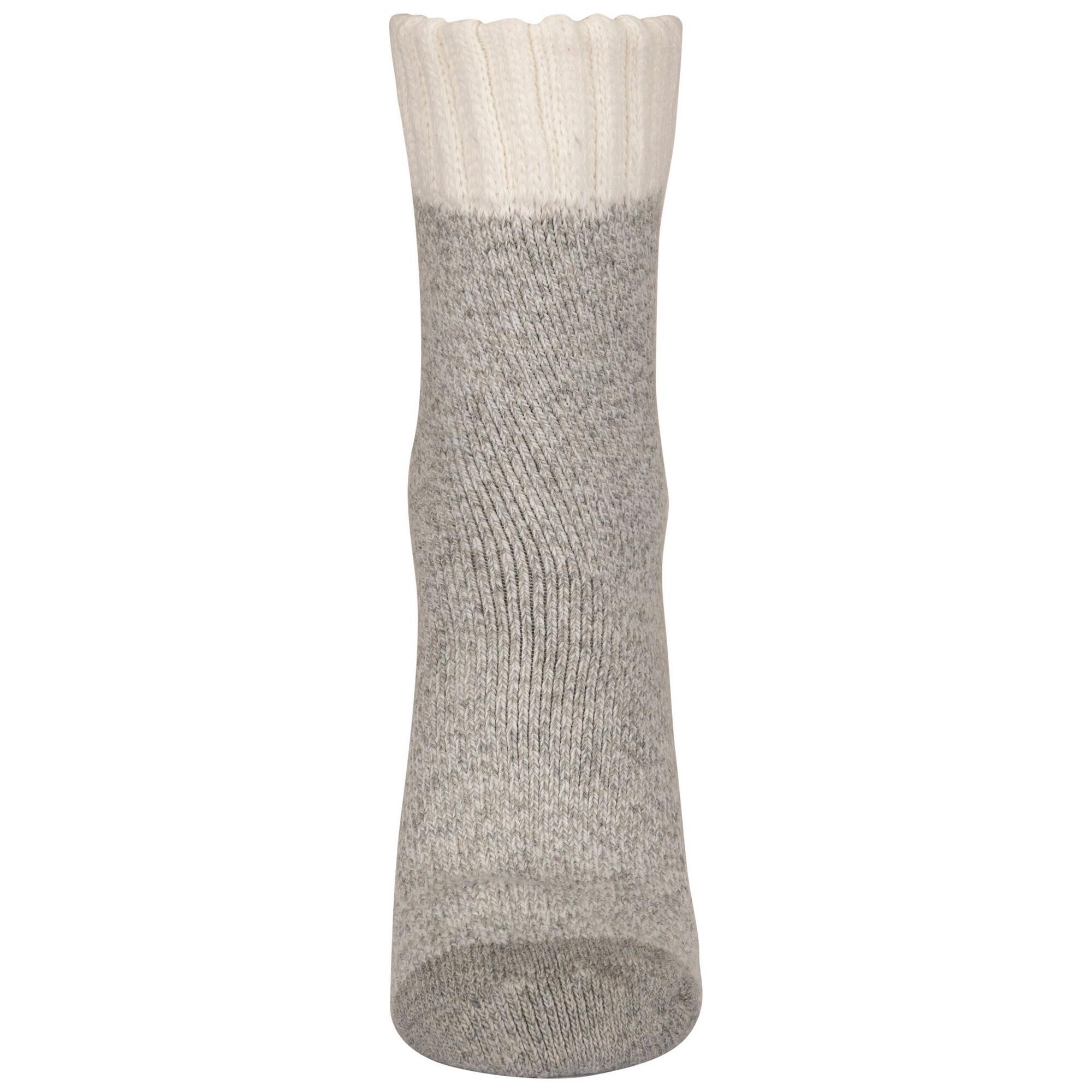 Chaussettes INIGO Adulte (Gris / Pourpre Chiné) 2/5