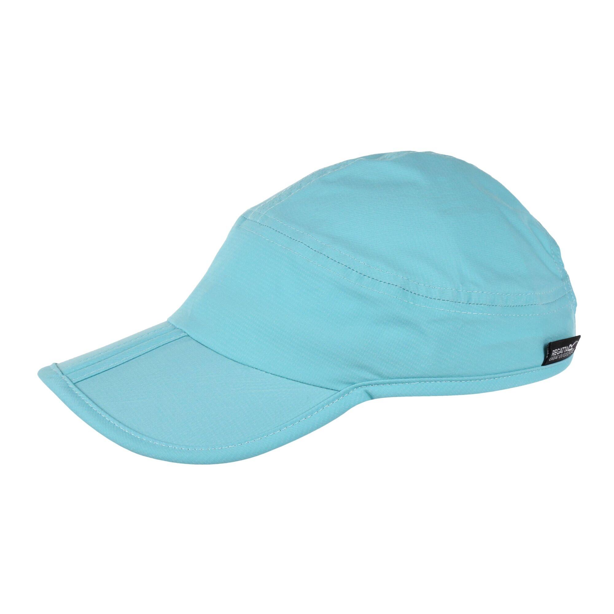 Childrens/Kids Folding Peak Baseball Cap (Amazonite) 1/2