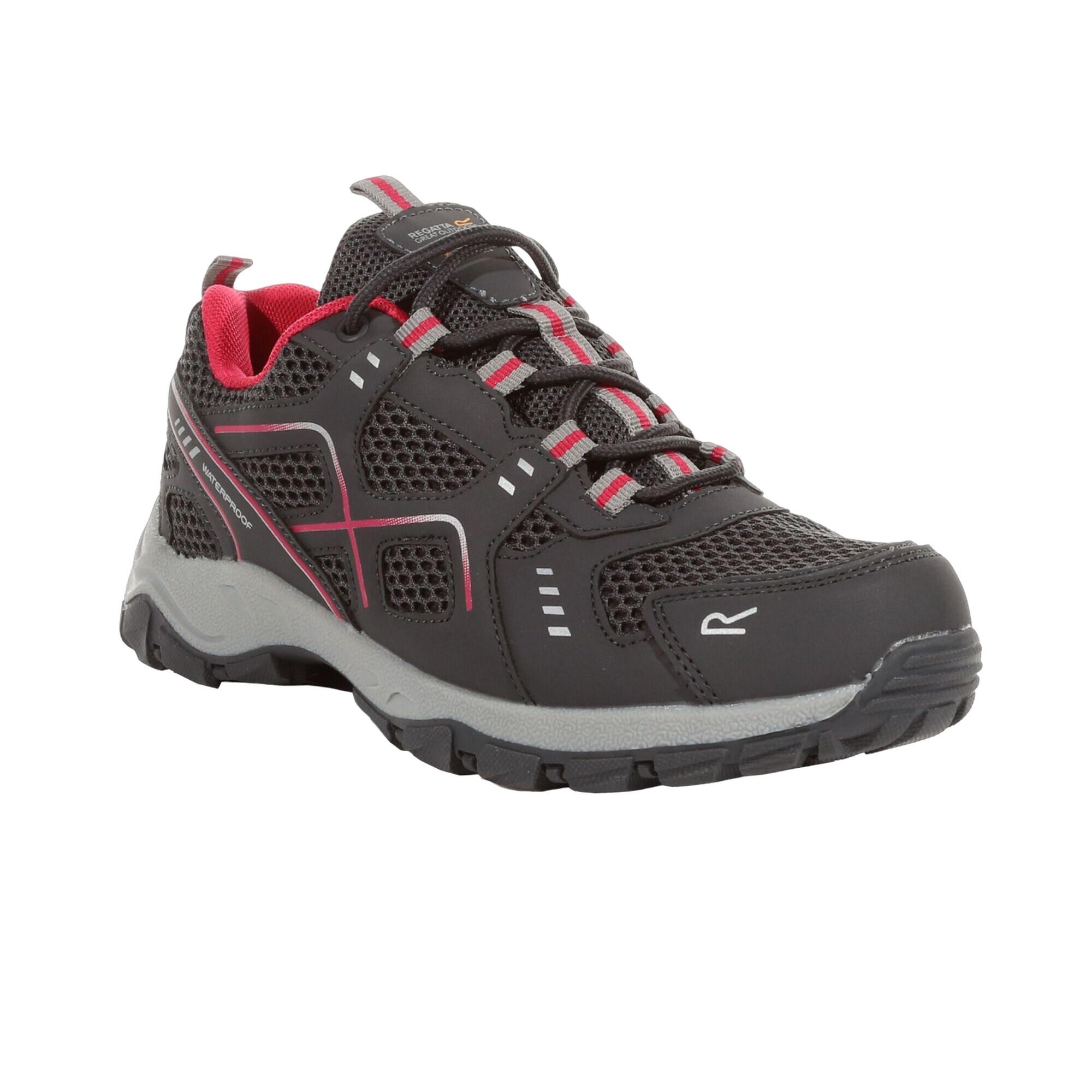 REGATTA Womens/Ladies Vendeavour Walking Shoes (Granite/Pink Potion)