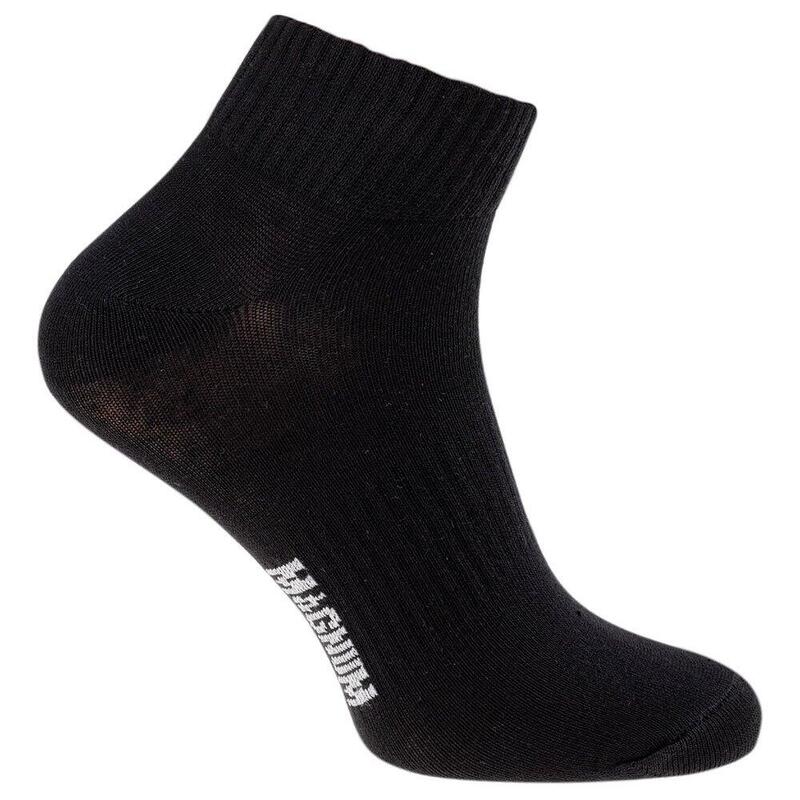 Meias Mezer Ankle Socks (Conjunto de 3) Preto