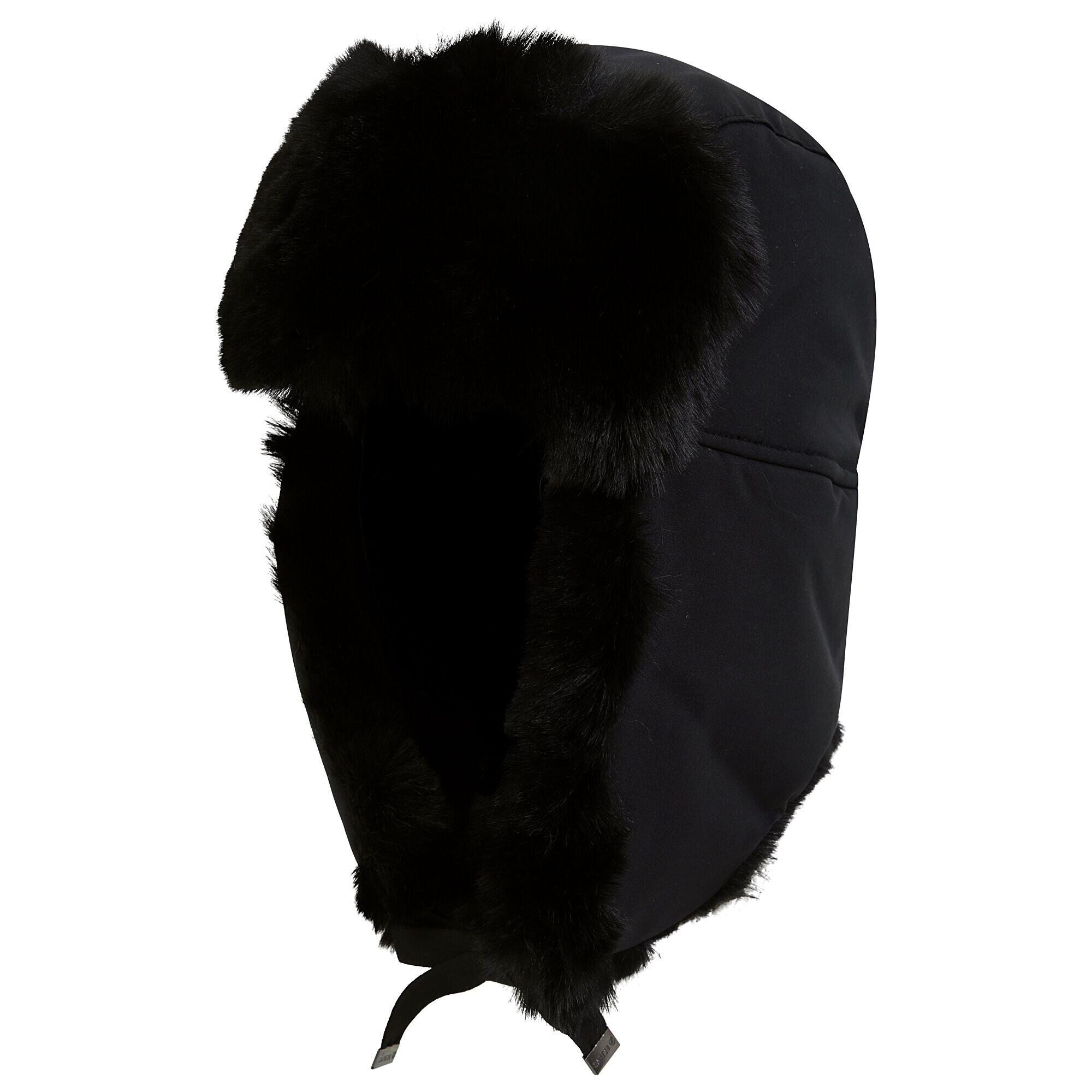 Womens/Ladies Identity Trapper Hat (Black) 2/4