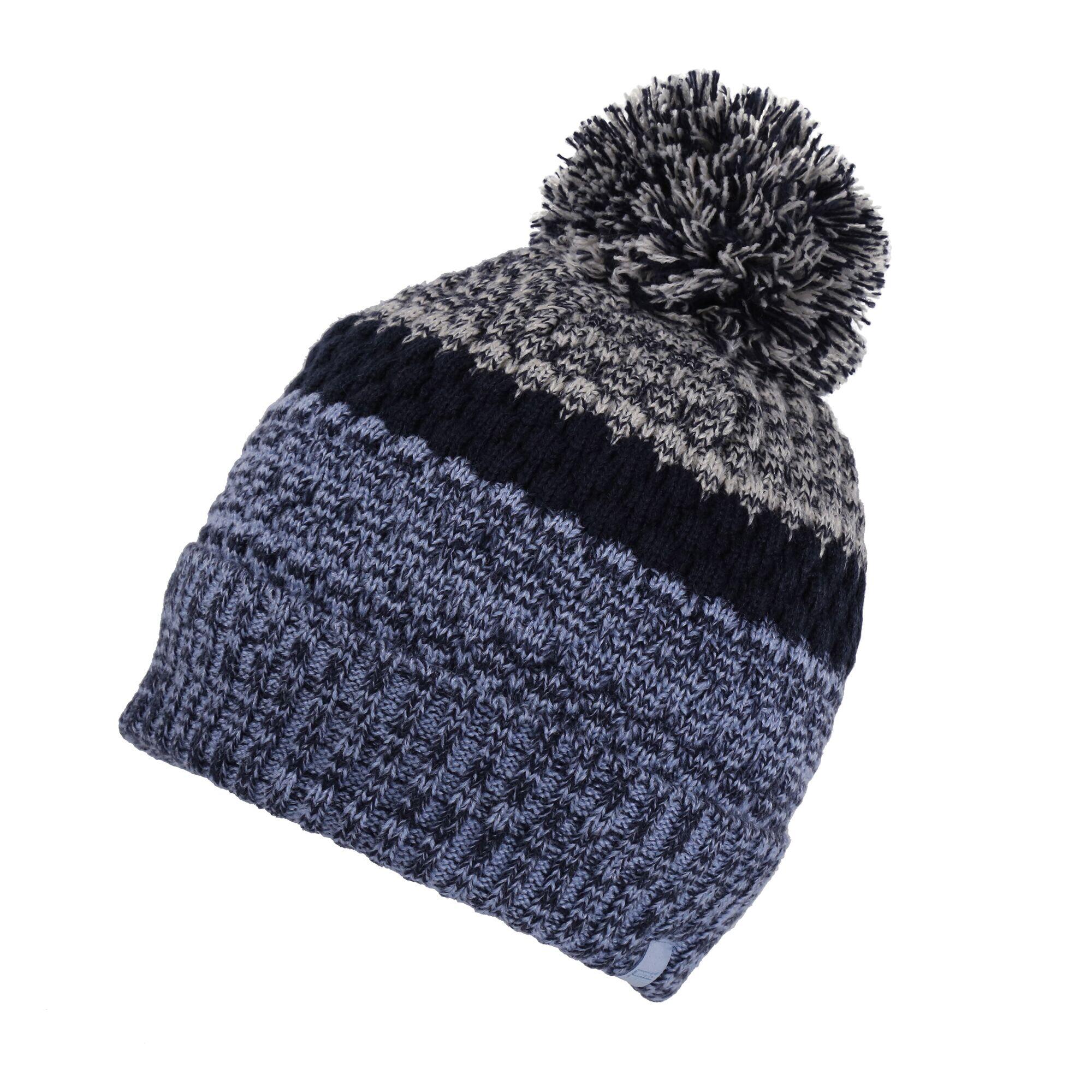 Womens/Ladies Frosty VII Ombre Beanie (Light Vanilla/Soft Denim) 1/2