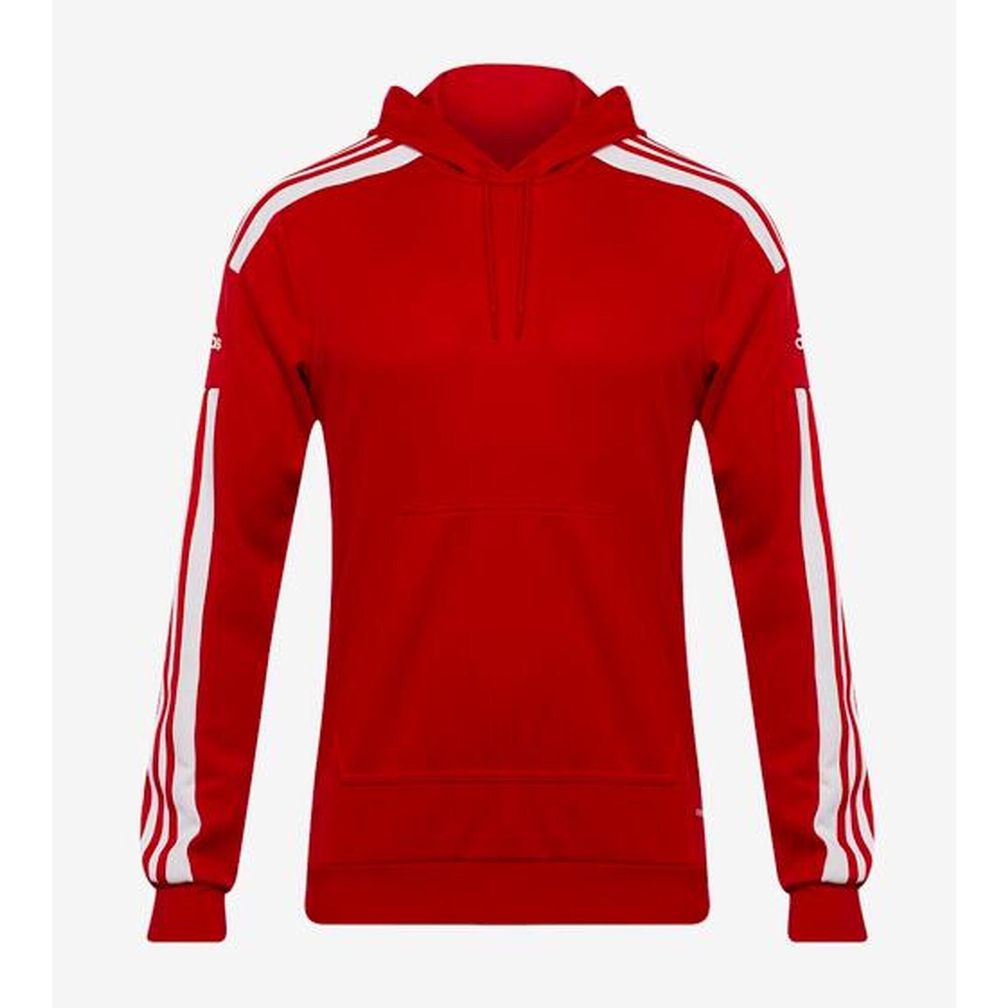Adidas - Sweat À Capuche Squadra 21 Adidas Rouge - Sweat-shirt - Blanc|rouge - 52 2xl - Decathlon