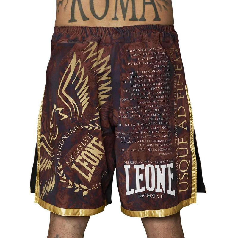 Pantalón corto Short Adulto MMA Leone 1947 MMA LEGIONARIVS bordeaux