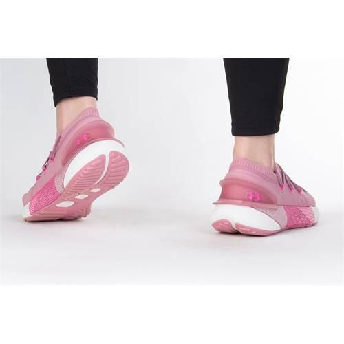 Chaussures de course Femmes Under Armour Hovr Phantom 3 Rose 3/5