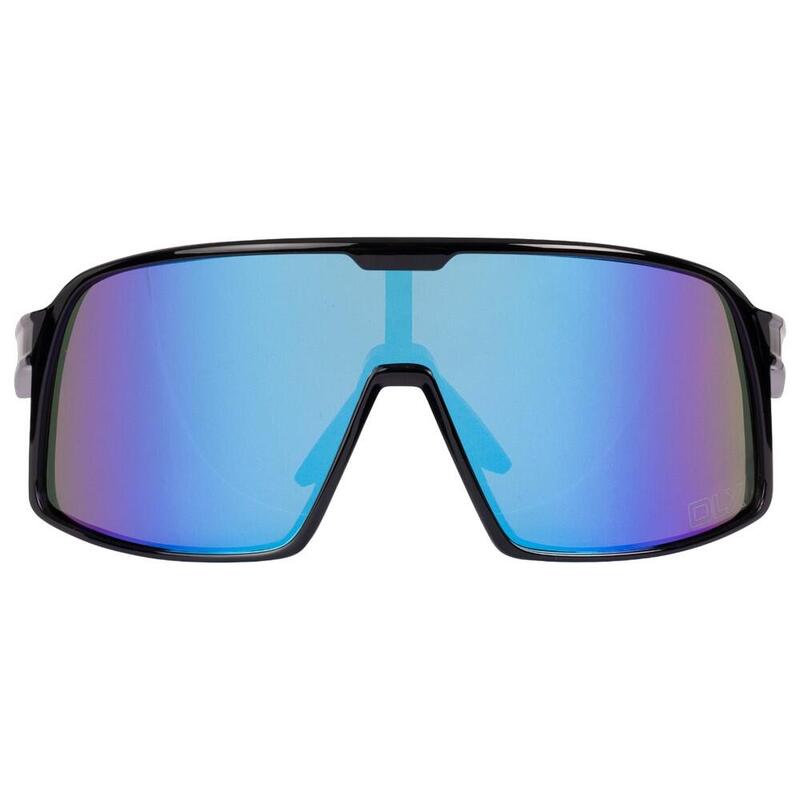 HerrenDamen Unisex Sonnenbrille "Robbie" Damen und Herren Schwarz/Blau