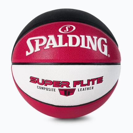 Ballon de basketball Spalding Super Flite rouge/blanc/noir taille 7