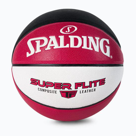 Ballon de basketball Spalding Super Flite rouge/blanc/noir taille 7